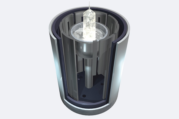 Insulation material for silicon lifting furnace