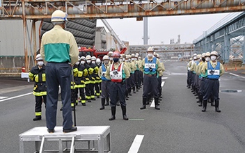 President's Safety Inspection (Iwaki Factory)