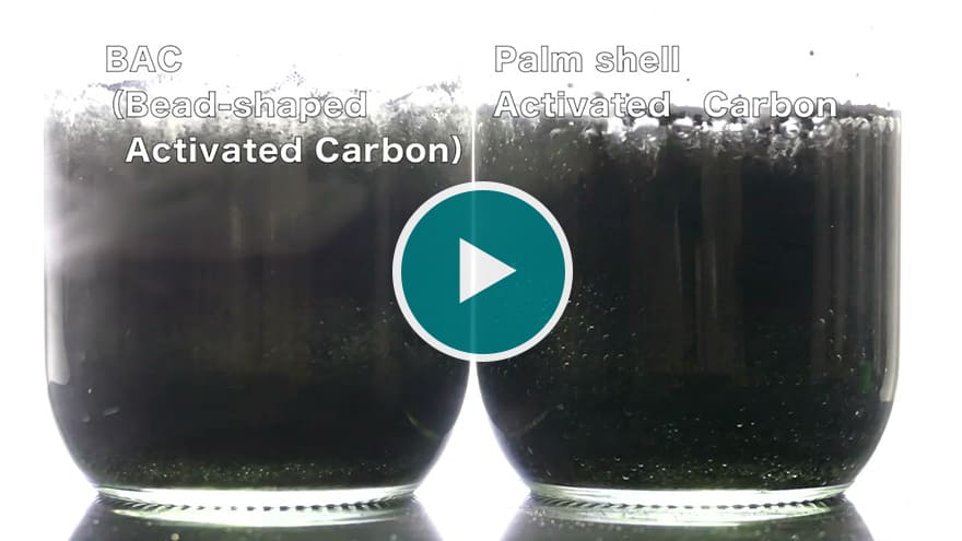 Comparison of impregnation under water